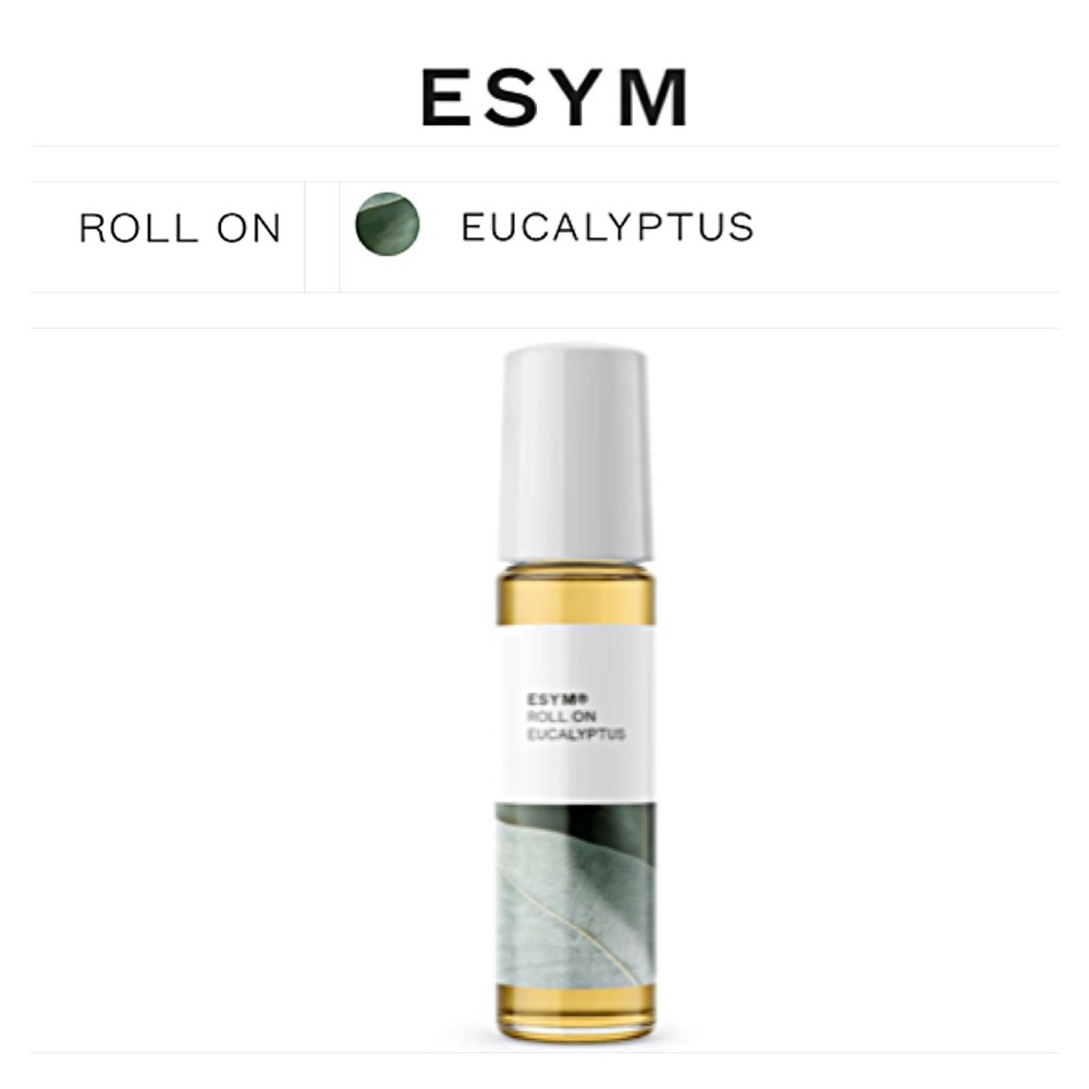 ESYM EUCALYPTUS Aromatherapy Roll On 100% natural plant oil